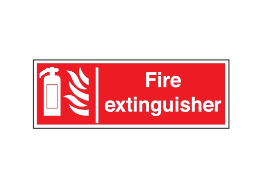 Fire Extinguisher Sign