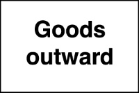 Goods Outward Sign